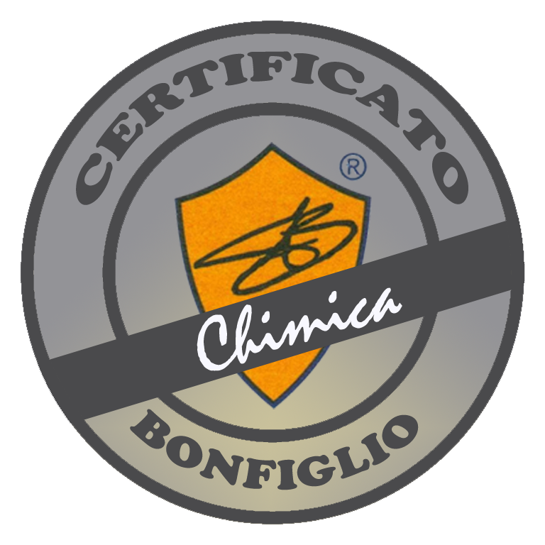 Bonfiglio's chemical certification logo